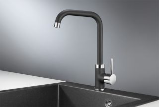 Смеситель Granula для кухни GR-0041 шварц